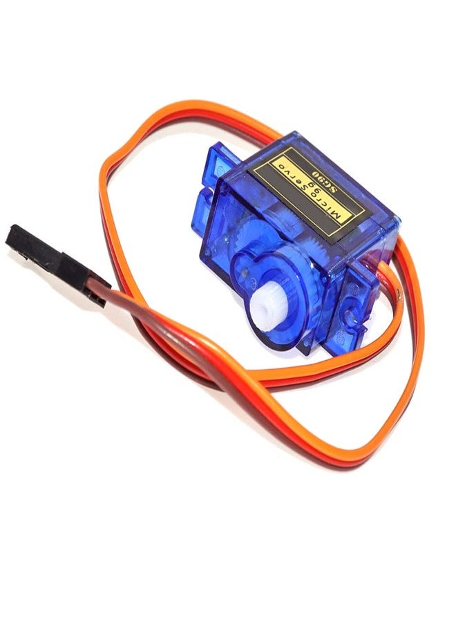 محرك سيرفو DIYables SG90 بزاوية 180 درجة لأردوينو، ESP32، ESP8266، راسبيري باي، قطعتان - Image 5